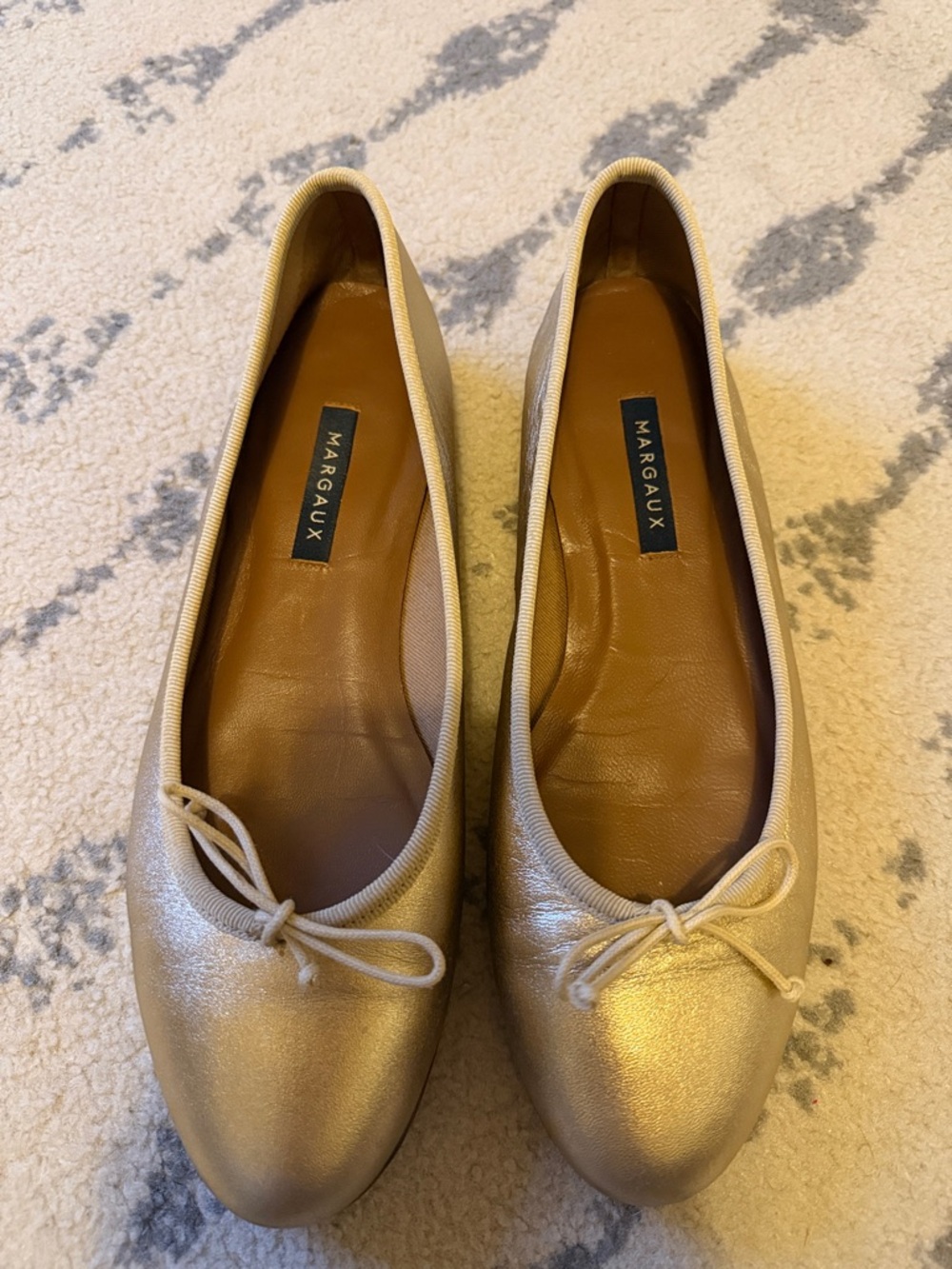 Margaux Demi ballet flats Metallic Gold in 39M